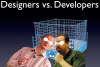 Designers fighting Developers in a Drupal cage match