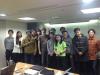The participants of John's first front-end dev talk in Taipei.